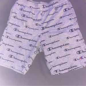 Champion shorts.
